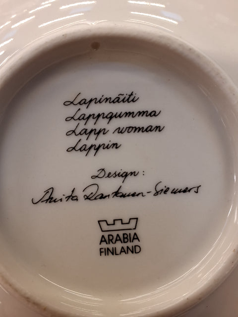 Juleplatte fra Arabia Finland
